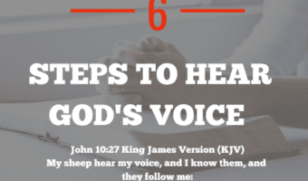 6 Steps to hear God's Voice-SGBS