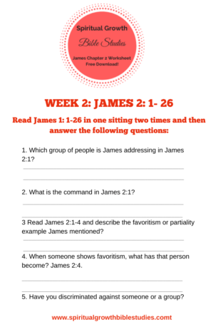 James chapter 2 worksheet
