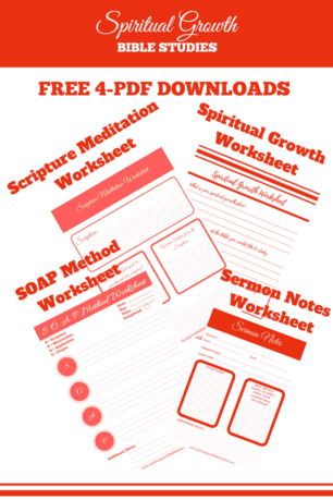 What is Biblical Spiritual Growth? Personal Bible Study Workbooks.